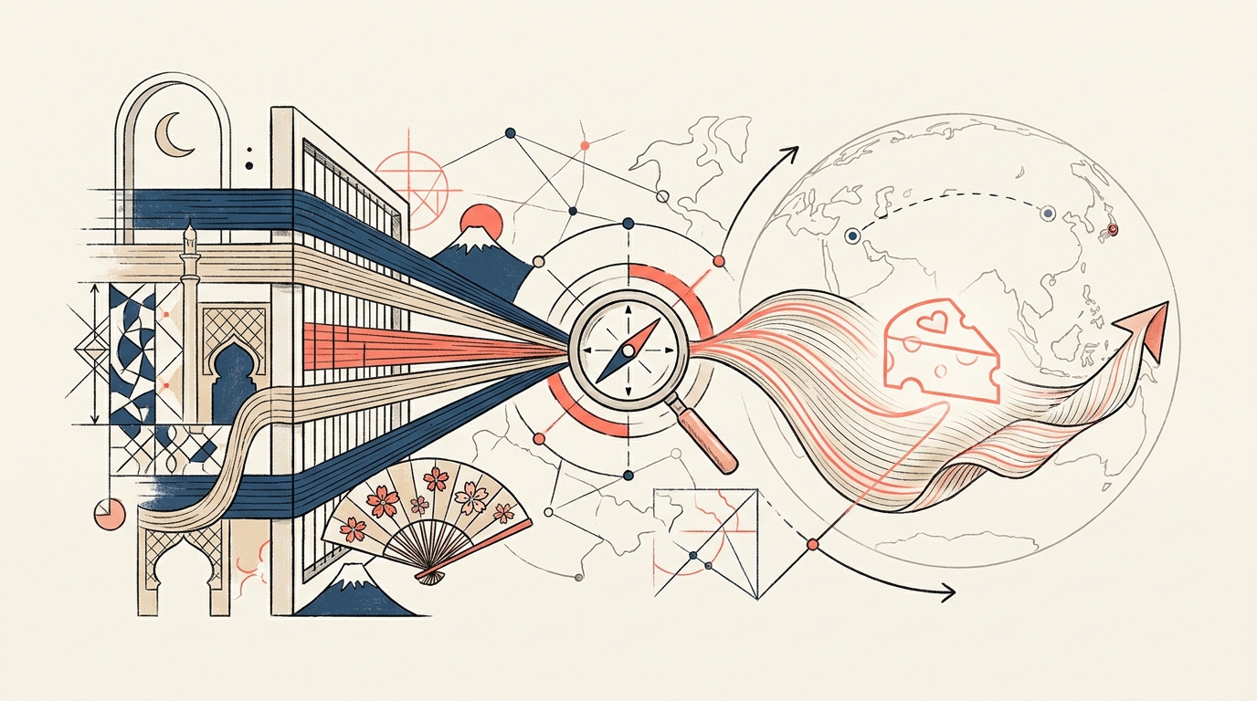 Illustration d'une stratégie de marque multi-locale pour Bel Group