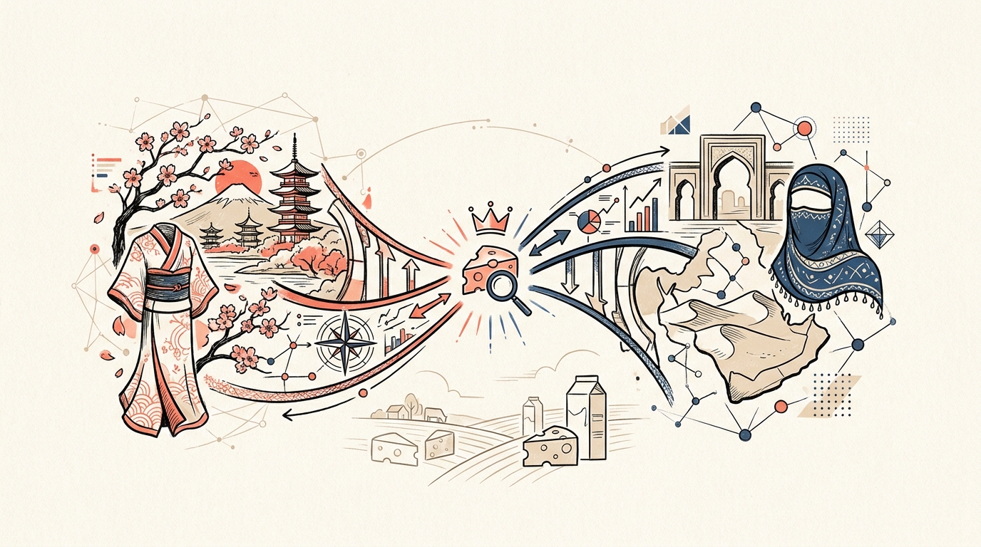 Illustration d'un atelier d'innovation mondial pour Bel Group