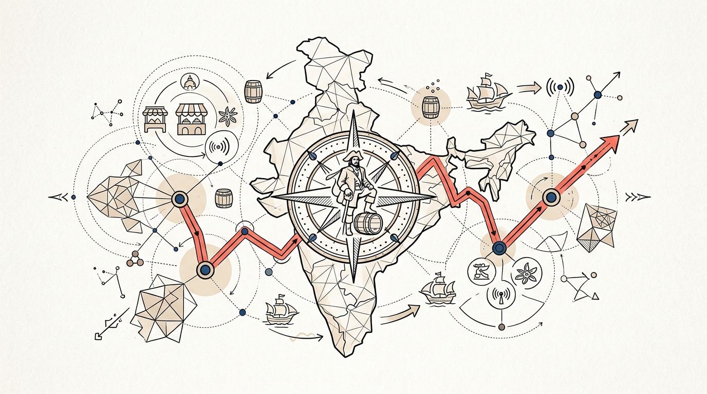 Illustration of the strategic work conducted for Captain Morgan
