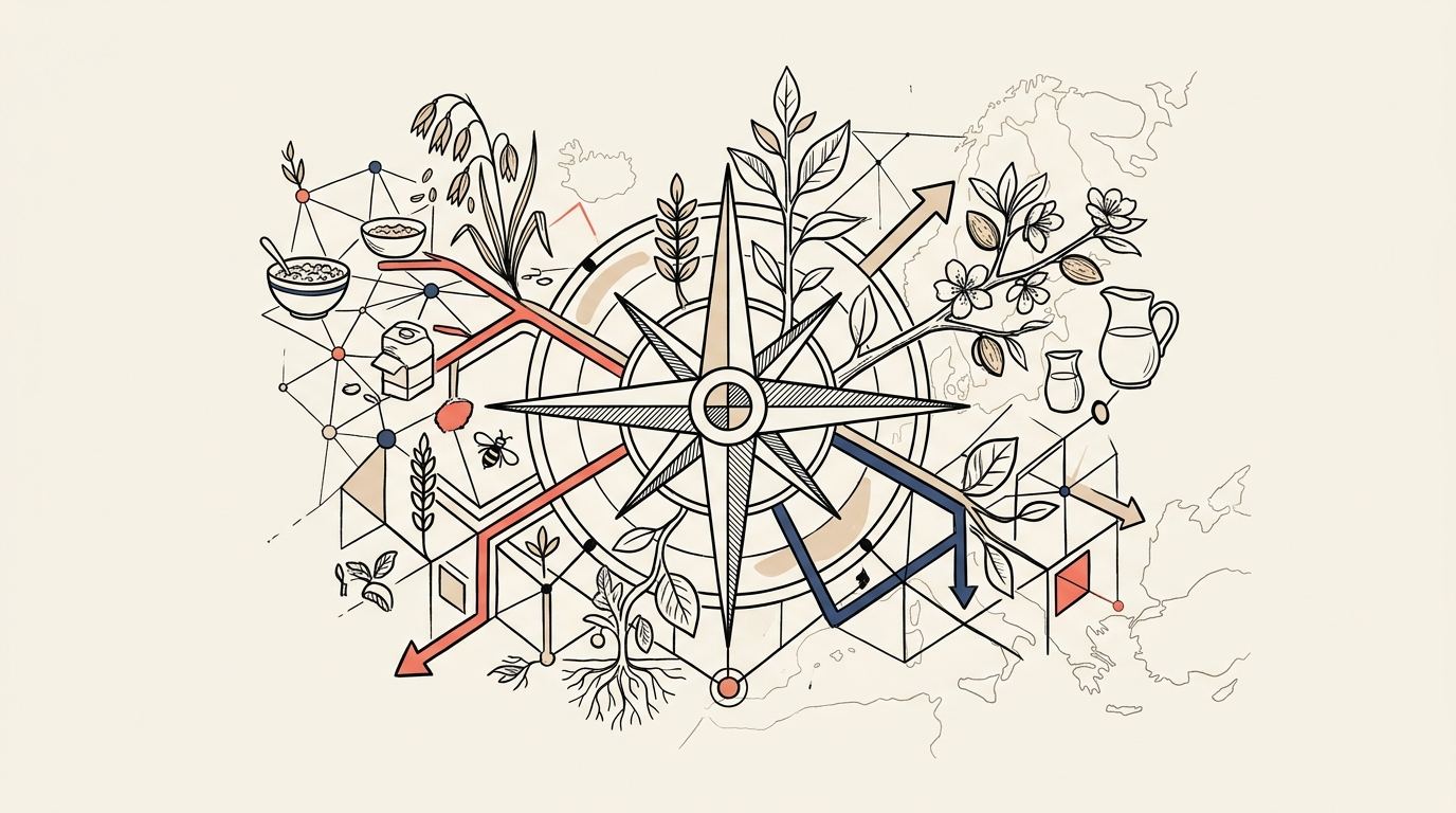 Illustration of the learnings and trade-offs from the Danone — Dairy case