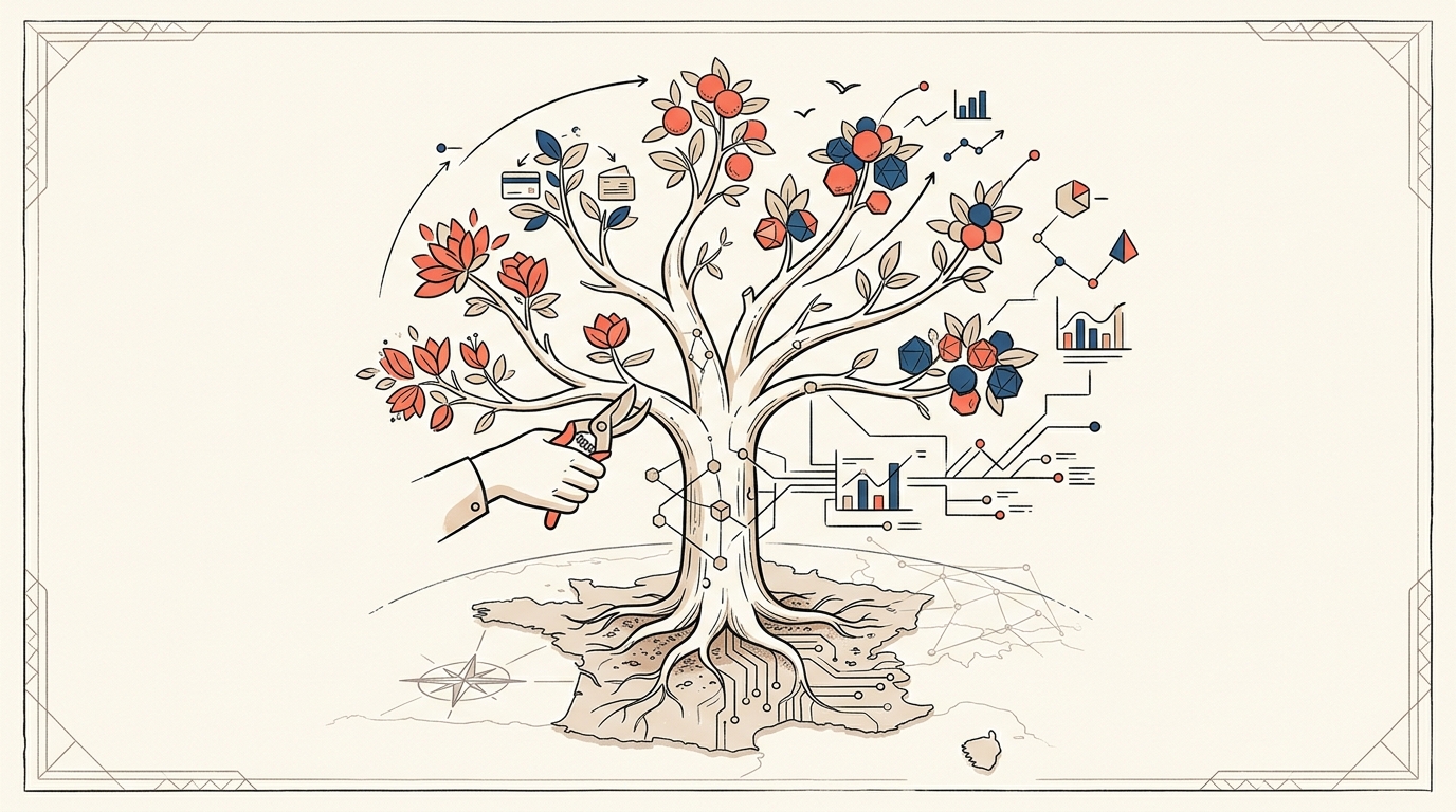 Illustration du positionnement Hello bank! entre banque digitale et accès au réseau d'agences