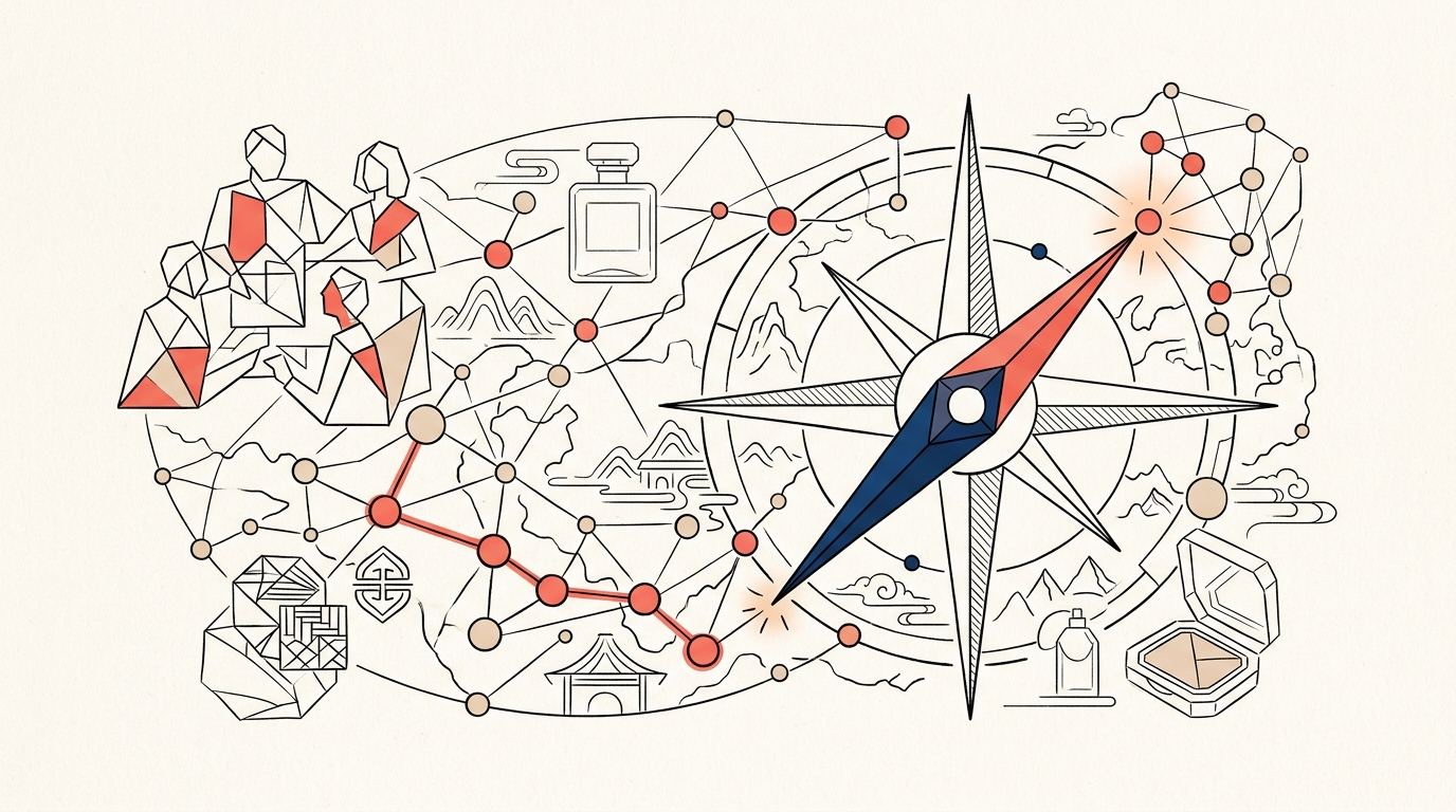 Illustration of the strategic work conducted for L'Oréal Paris