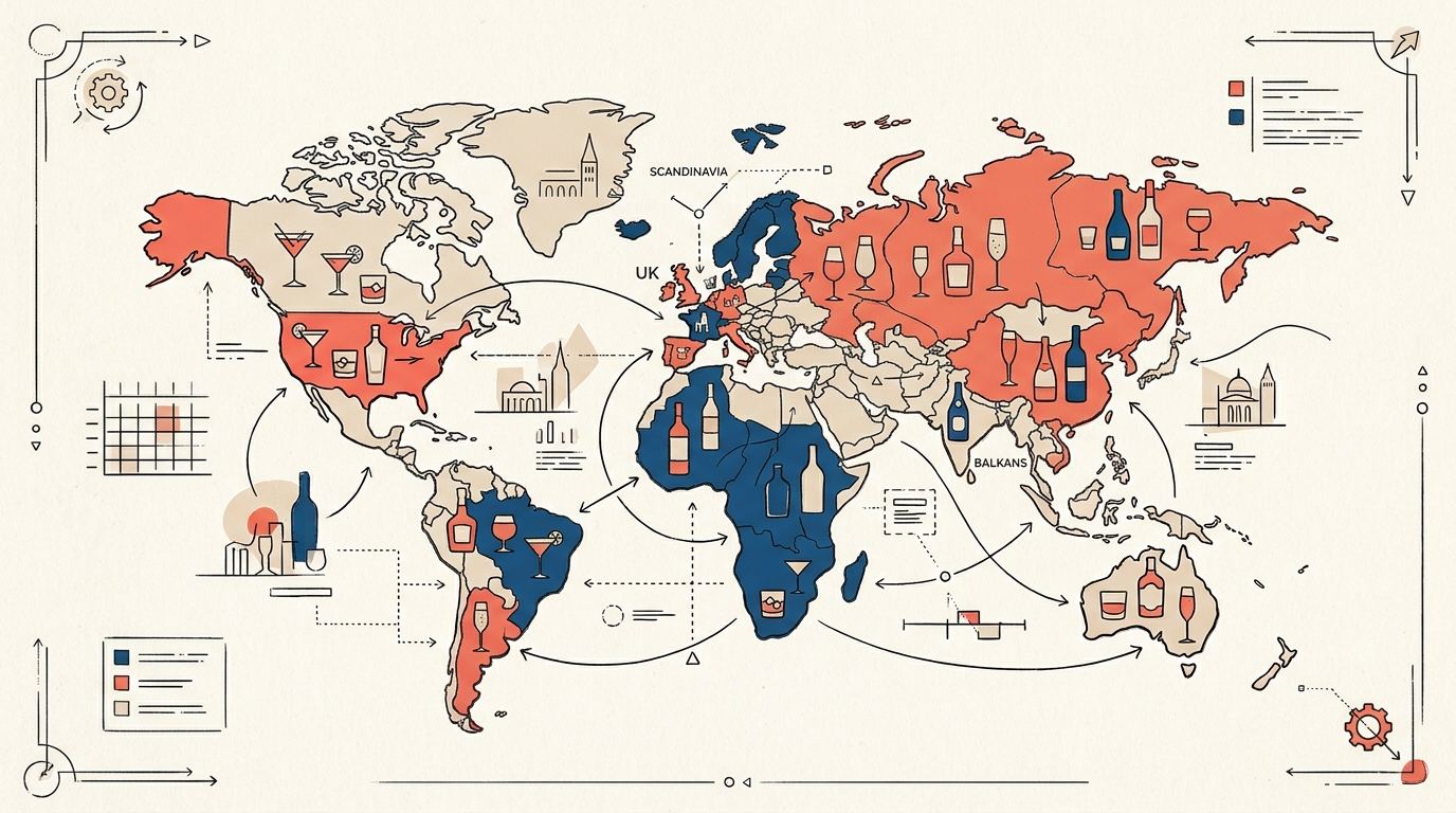 Illustration of the strategic work conducted for Pernod Ricard