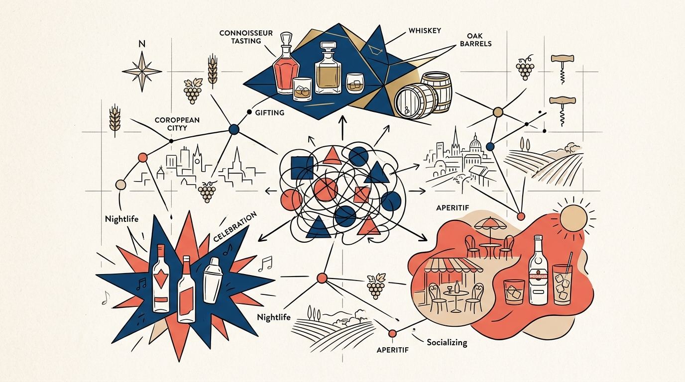 Illustration of the learnings and trade-offs from the Pernod Ricard case