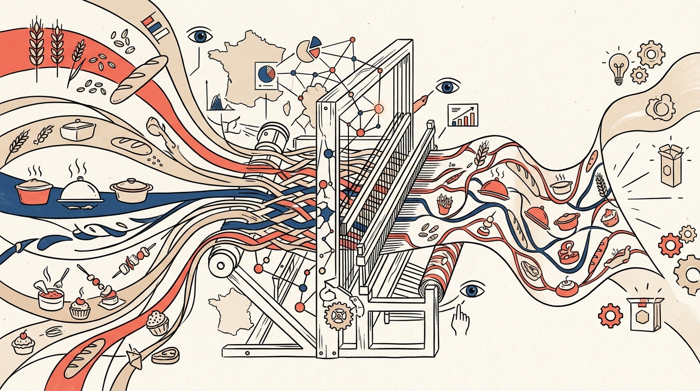 Illustration du déploiement de la plateforme Tipiak dans le packaging et l'innovation