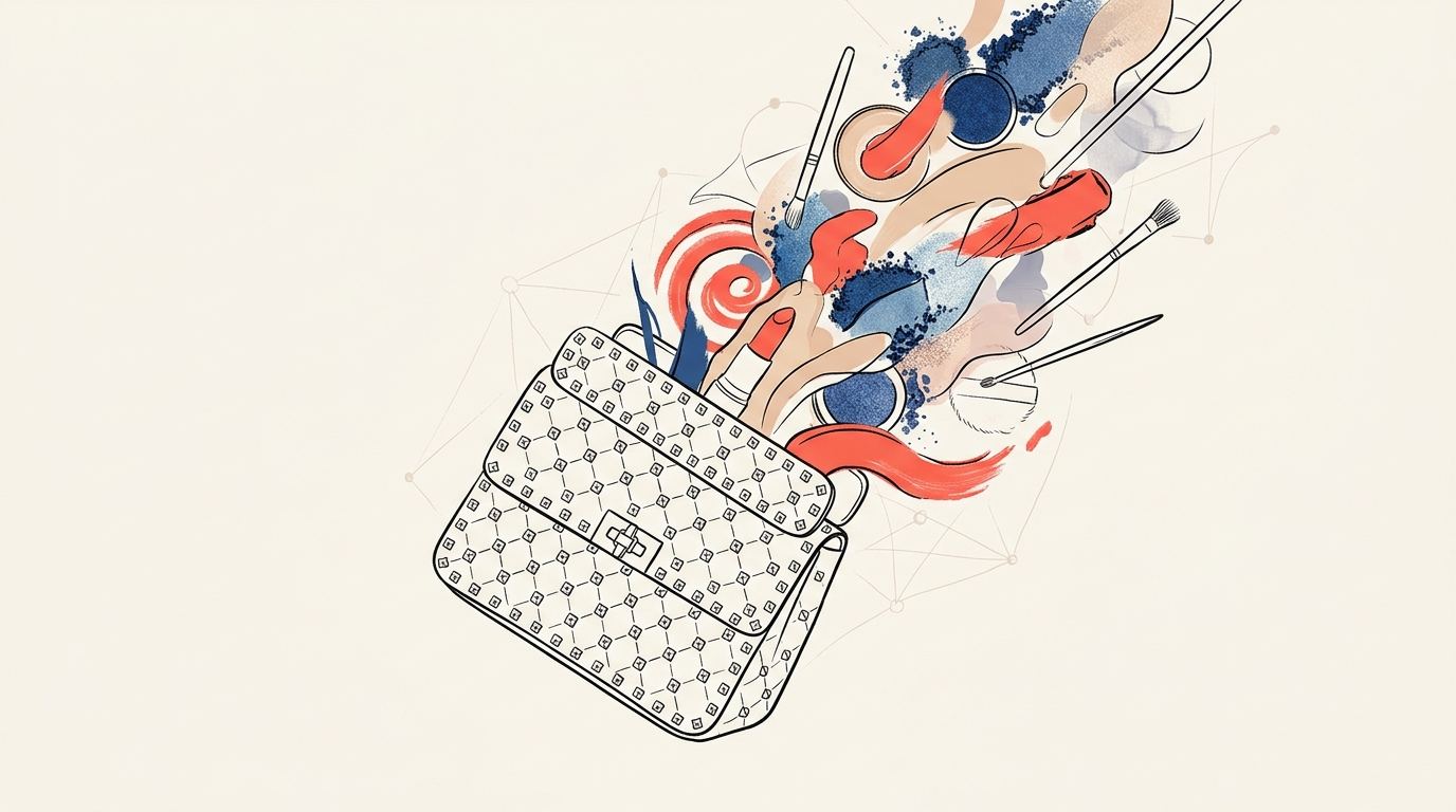 Illustration of the learnings and trade-offs from the Valentino Beauty case