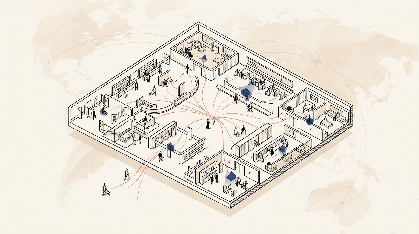 Illustration of the learnings and trade-offs from the VINCI Airports case